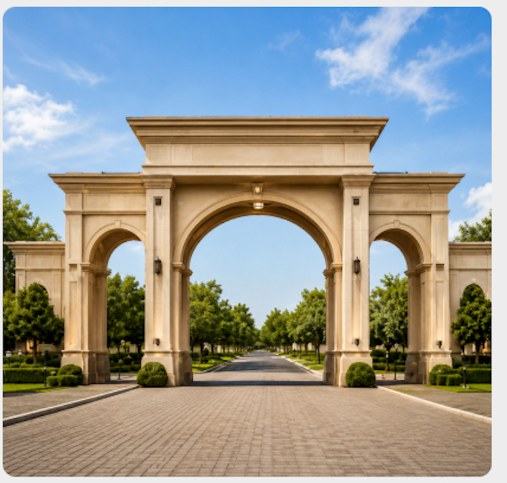 Grand Entrance Arches