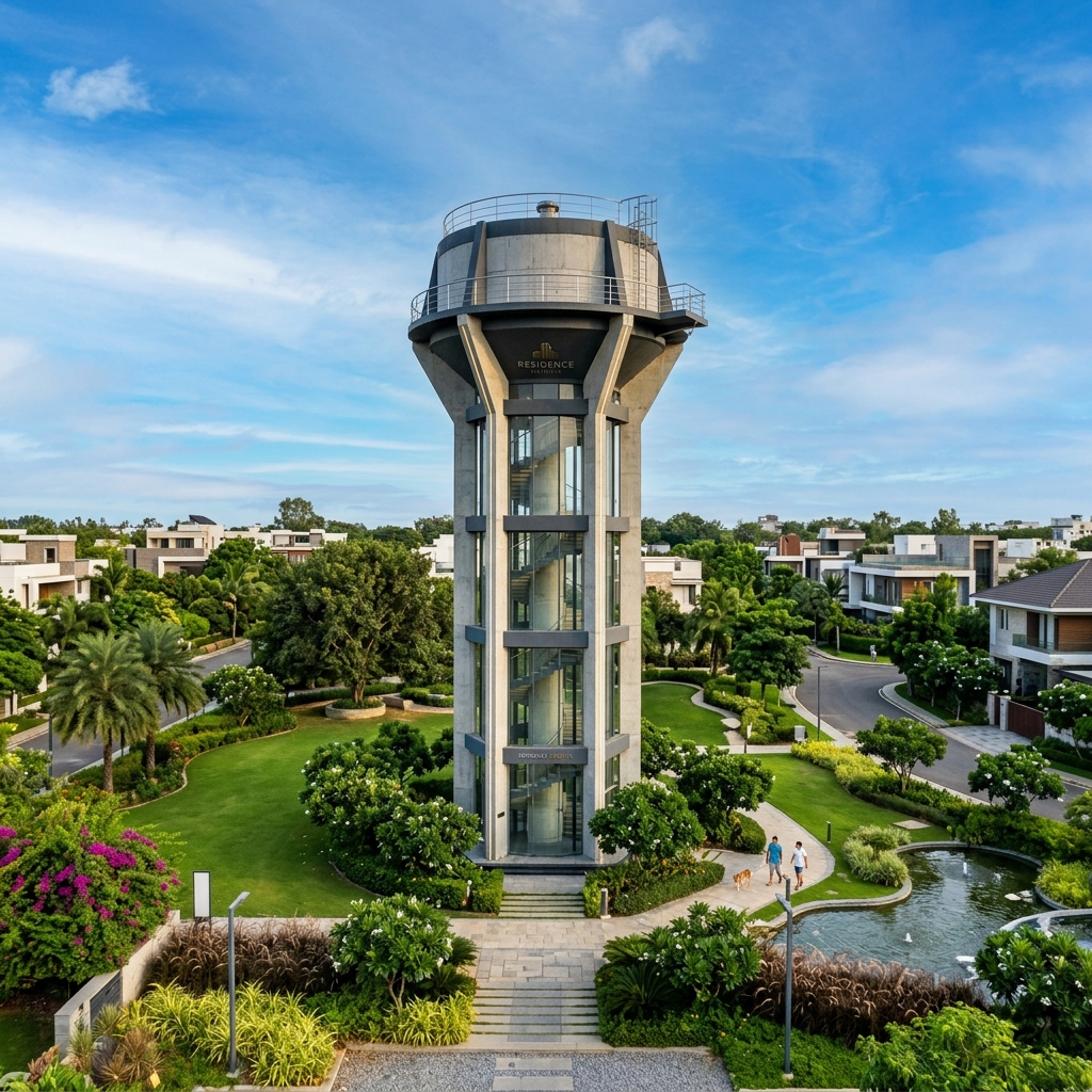 Overhead Water Tank