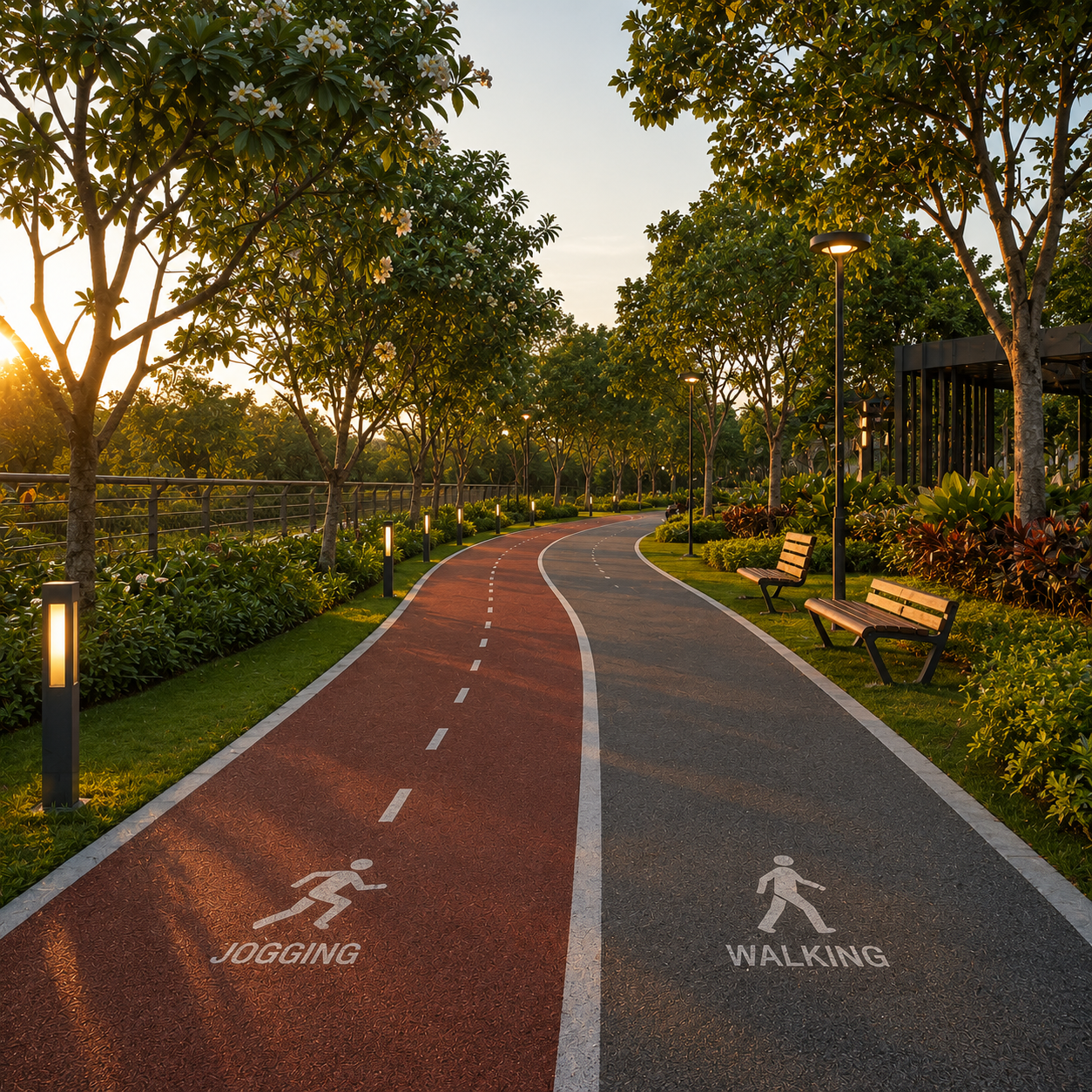 Jogging & Walking Track